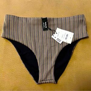 BNWT HURLEY High-waisted bikini bottom